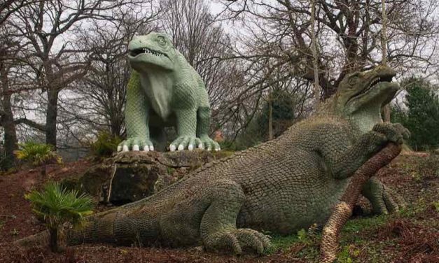 Visit the Dinosaurs at Crystal Palace Park