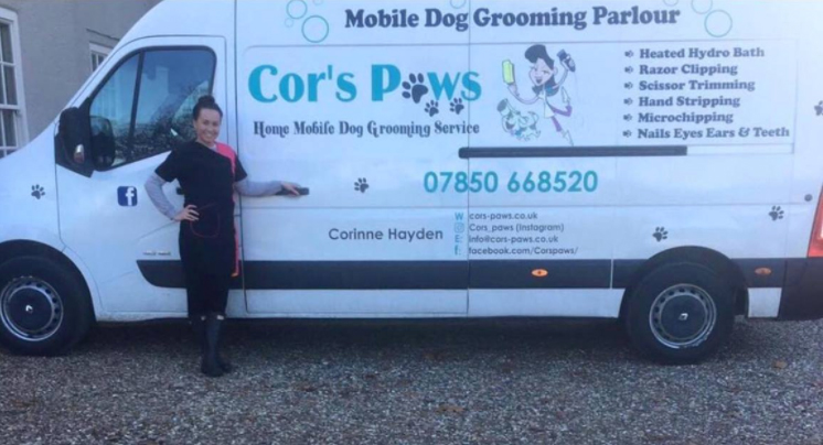 Mobile Dog Grooming Parlour – Cor’s Paws