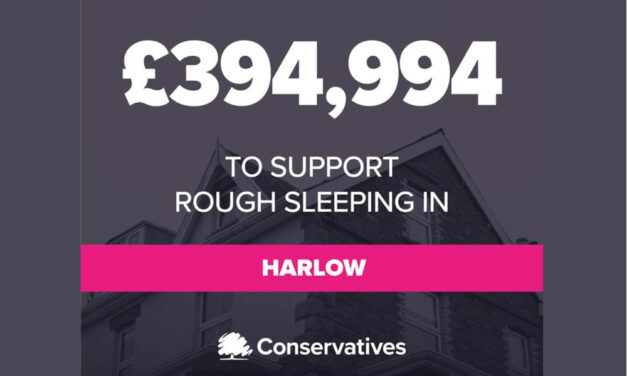Funding to tackle rough sleeping in Harlow