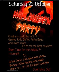 Haloween=party
