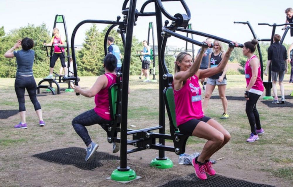 Harlow’s outdoor gym